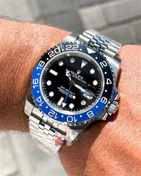 rolex batman finn|rolex gmt master 2 batman.